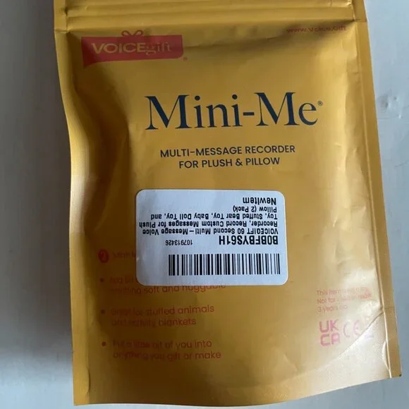 VoiceGift Mini-Me Multi-Message Recorder - Picture 1 of 7
